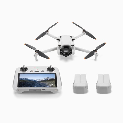 DJI Mini 3 플라이 모어 콤보 플러스 (DJI RC) / Drone